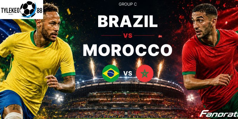 Brazil vs Morocco Ngày 14/6, 05h00: Phân tích thông tin chi tiết trước trận mở màn World Cup 2026 tại tylekeo88
