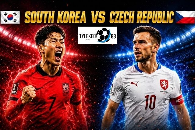 Hàn Quốc vs CH Séc Ngày 12/6, 09h00 - World Cup 2026 Vòng Loại Bảng A